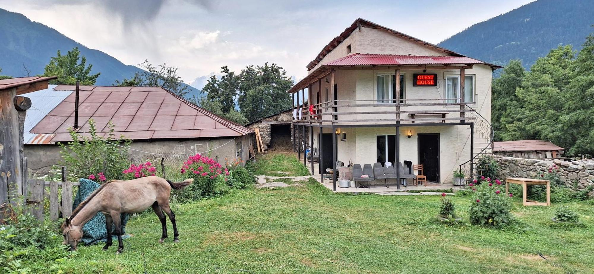 Iason Guest House In Mazeri Mestia Luaran gambar